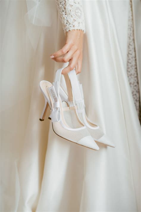 bridal shoes dior